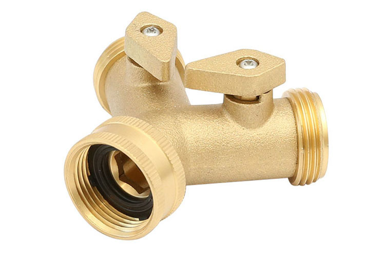 Thau 2 Way Garden Hose Connector made in China