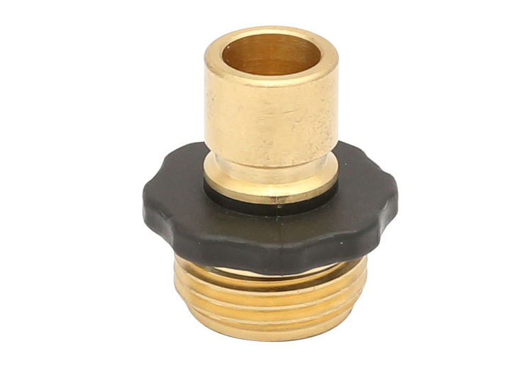 Thau Male Garden Hose Quick Connect Fitting with Rubber